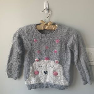 Marks and spender polar bear sweater 4-5 years